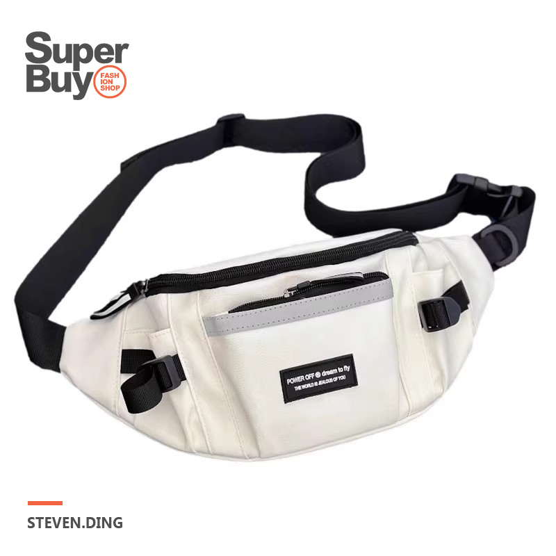 【Superbuy】ins潮流時尚胸包/大容量腰包 多功能側背包 防潑水運動包/防盜出行包/個性運動包包 側包/斜包