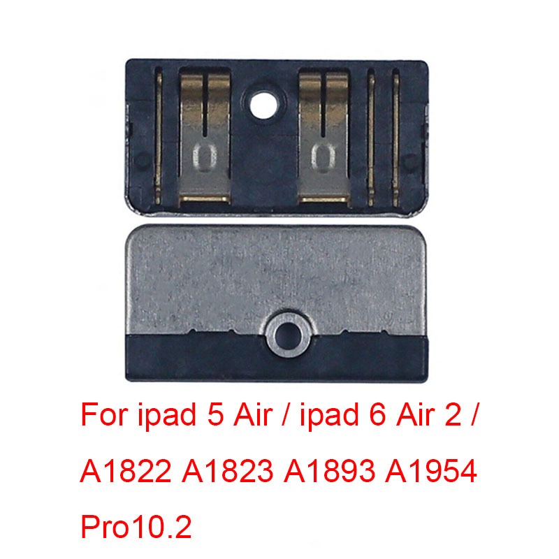 適用於Ipad 6 5 Air Pro 12.9 10.5 10.2 9.7 Mini 1 2 3 4 5電池內聯座觸片