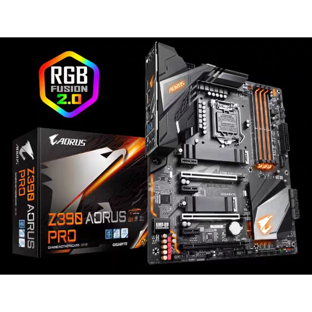 全新庫存Gigabyte/技嘉 Z390 AORUS PRO 支持8代 9代 CPU  M.2