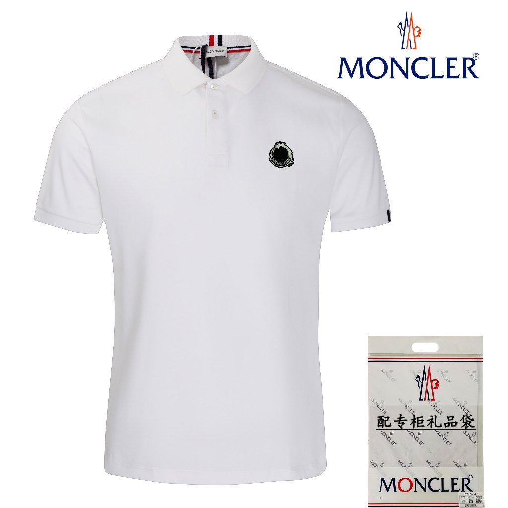 Moncler 蒙口 2024春夏新款高品質翻領短袖 POLO衫男女同款