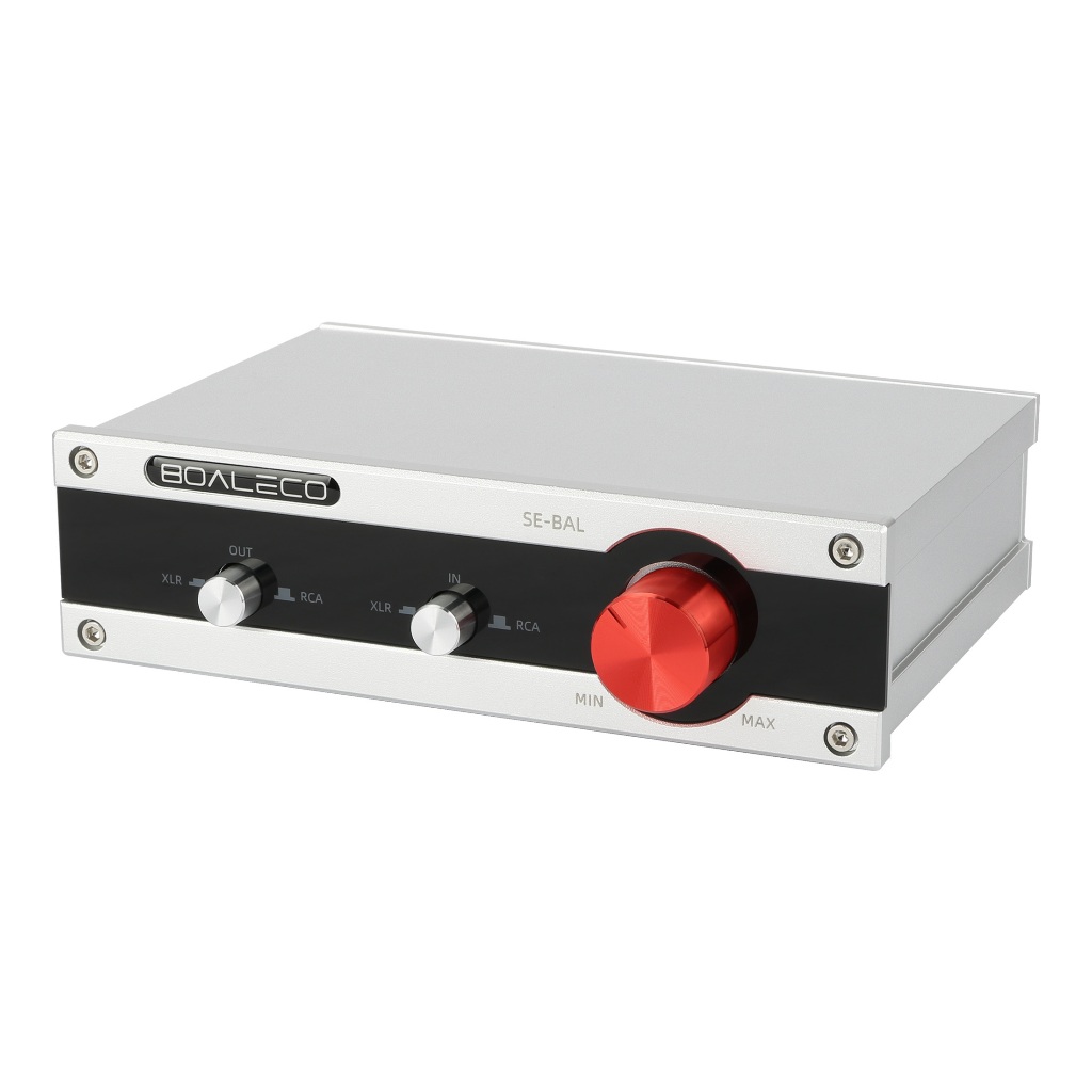 BOALECO SE-BAL HIFI全平衡音頻切換器無源前級XLR音量調整控制器