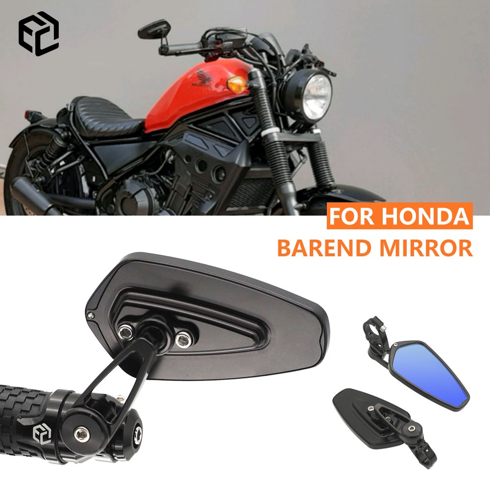 MOTO【品质研究所】後照鏡 機車改裝端子鏡 雙鏡面可替換 適用於Honda CB650R CB400 CB650F C