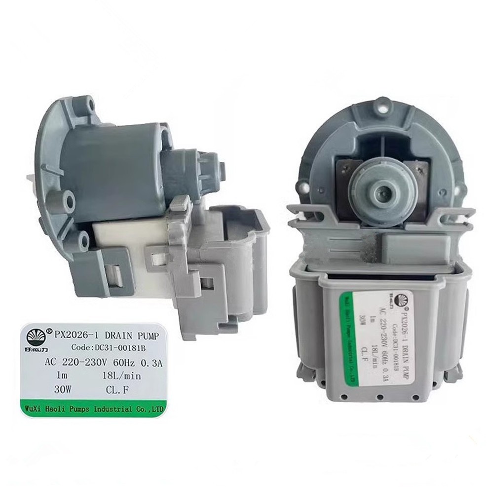 SAMSUNG 全新適用於三星洗衣機排水泵電機 PX2026-1 電機 DC31-00181B 220-230V 60H