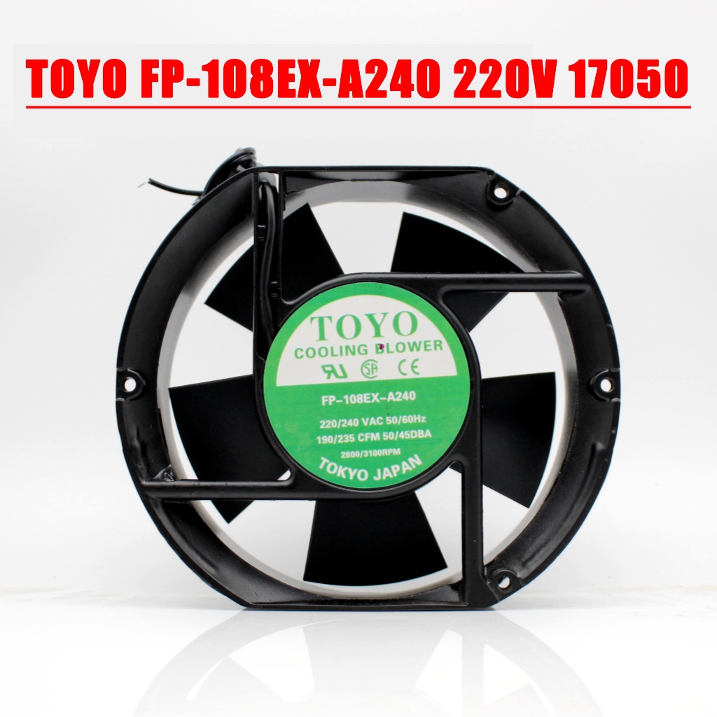 日本 TOYO FP-108EX-A240 220V 17050 風機工業控制與自動化風扇