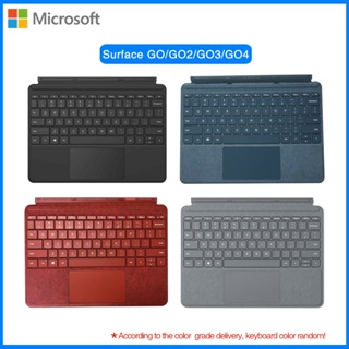 微軟 適用於 Surface Go1 Go2 Go3 的原裝 Microsoft Surface 鍵盤類型保護套