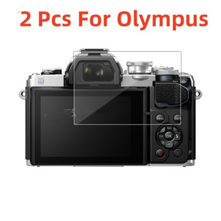 OLYMPUS 2 件裝相機鋼化玻璃螢幕保護膜適用於奧林巴斯 TG-5 TG-6 TG-7