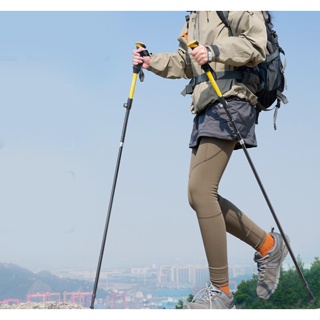 碳纖維折疊登山杖女專業戶外登山裝備超輕登山杖女用