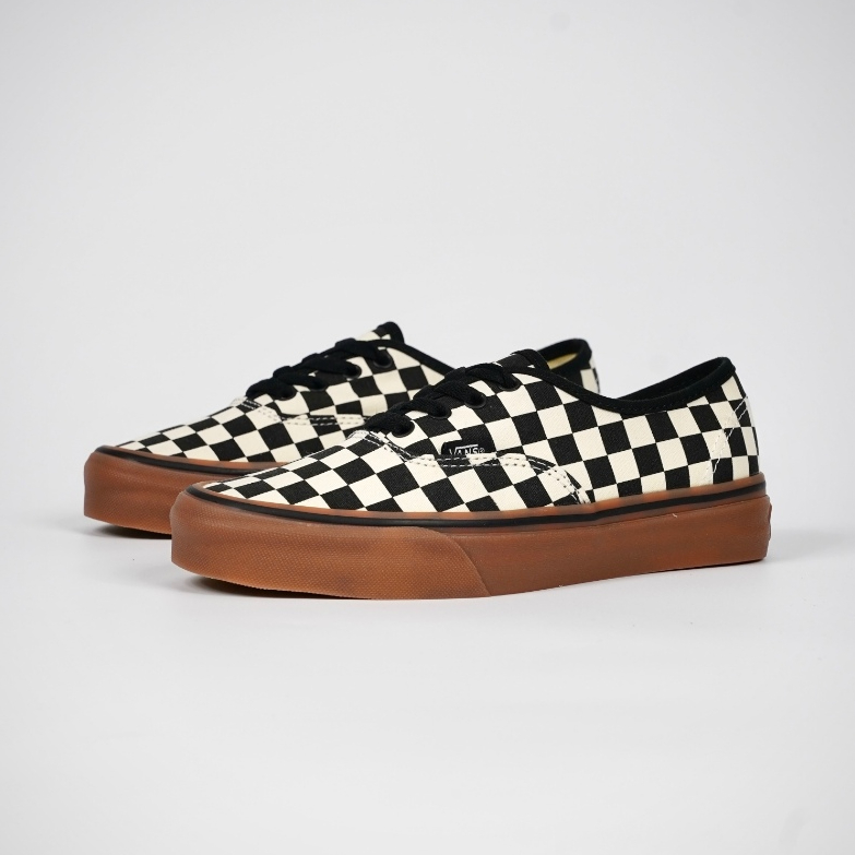 Vans Authentic 黑白生膠棋盤格