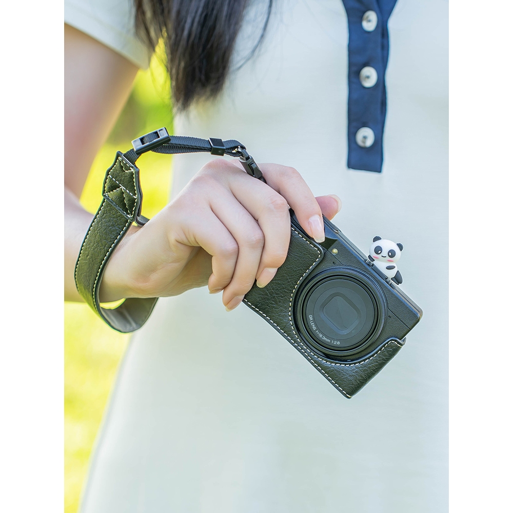 相機包適用於理光GR3保護套gr3x皮套底座gr3手腕帶掛繩配件