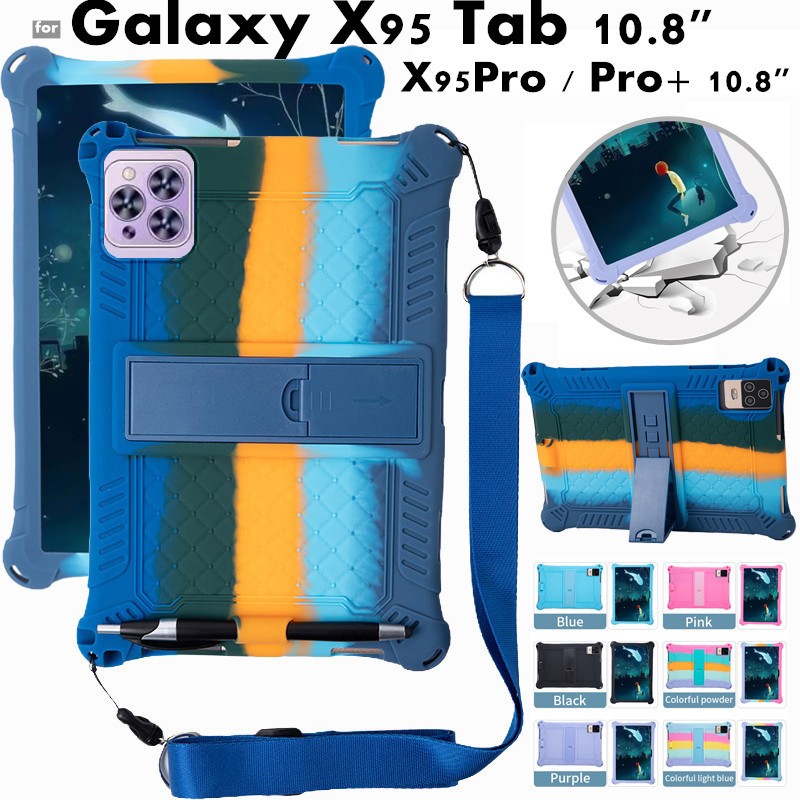 適用於 Galaxy X95 Tab 10.8 英寸 X95 Pro Pro+ 2024 全球平板電腦保護套超級防震軟矽