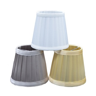 1 件現代織物褶襉燈罩檯燈吸頂燈罩歐式