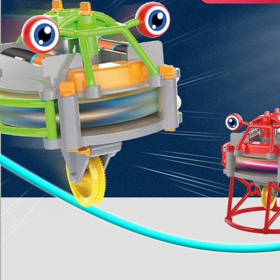 Usb充電不倒翁獨輪車懸浮拉繩機器人電動陀螺儀兒童新獨特科技玩具
