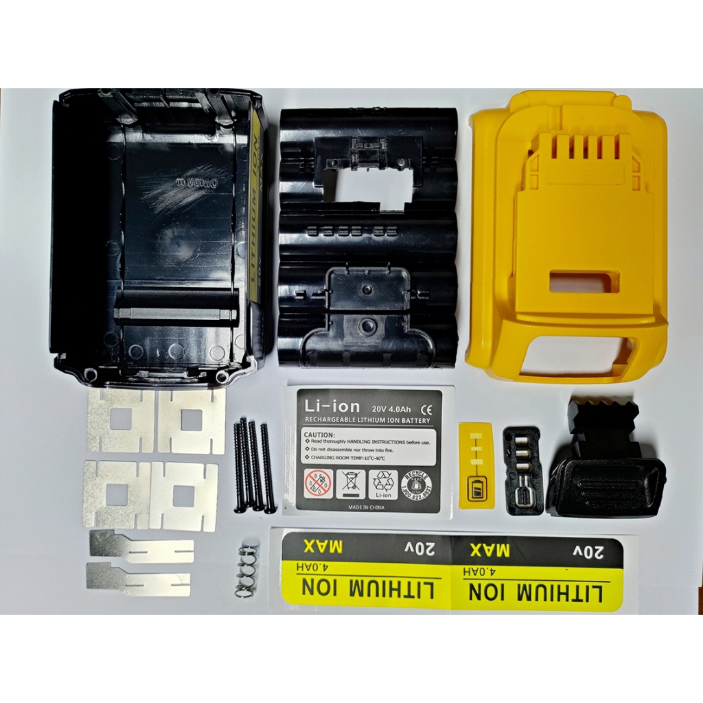 適用DeWalt得偉DCB20018V/20V全檢測保護板BMS1865021700電池套料