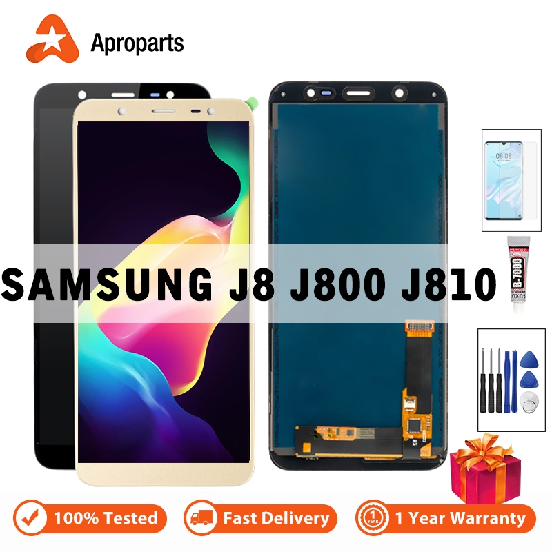 SAMSUNG 三星 Galaxy J8 2018 J810 J800 觸摸屏組件 SM-J810F J810M SM-