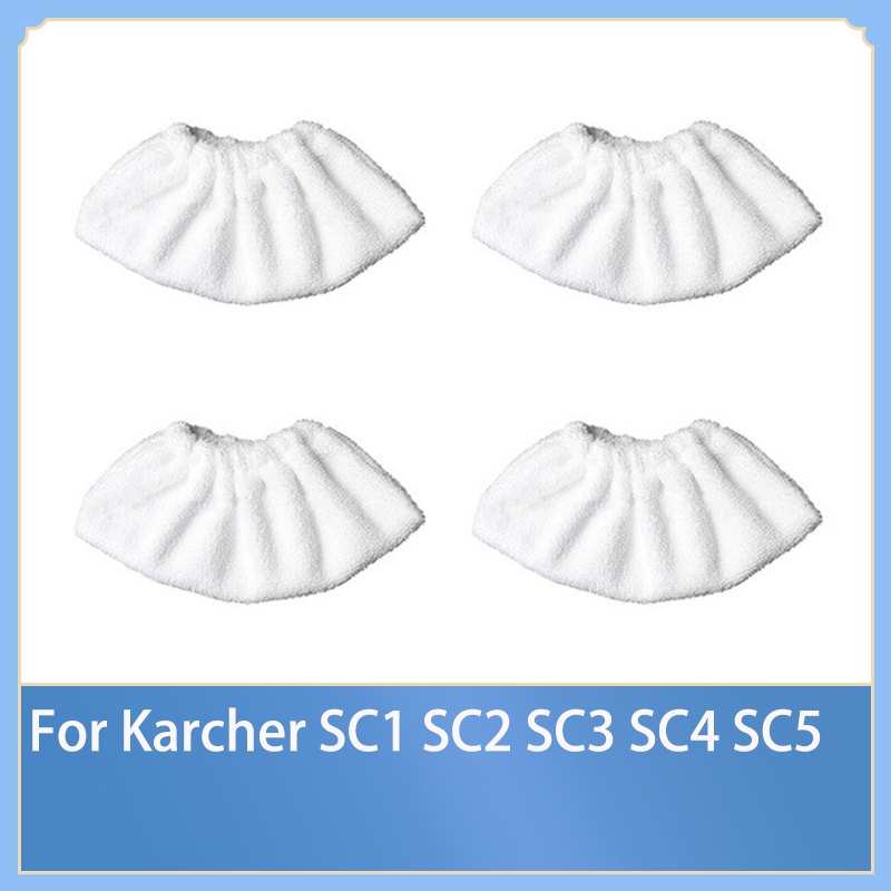 適用於 Karcher Easyfix SC1 SC2 SC3 SC4 SC5 蒸汽清潔器配件更換的超細纖維拖把罩
