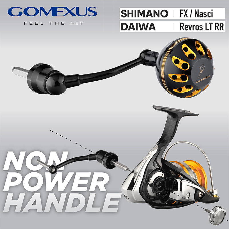 Gomexus 57mm 對鎖式改裝搖臂 | 禧瑪諾紡車輪shimano daiwa okuma輕型捲線器 LCDH