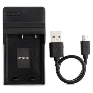 Norifon NP-W126 USB 充電器,適用於 Fujifilm FinePix HS30、HS30EXR、HS