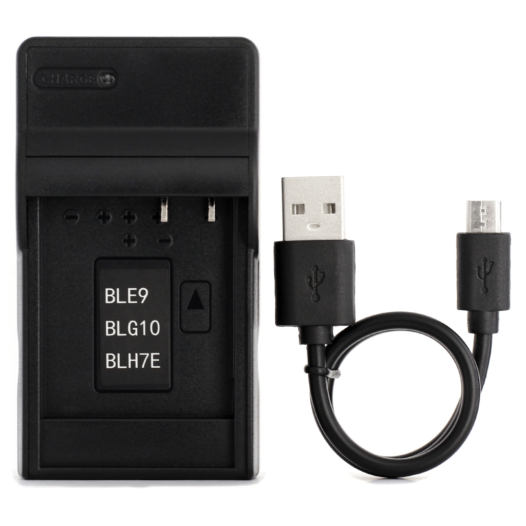 國際牌 Norifon DMW-BLH7 USB 充電器適用於松下 Lumix DMC-GF3、DMC-GF5、DMC-