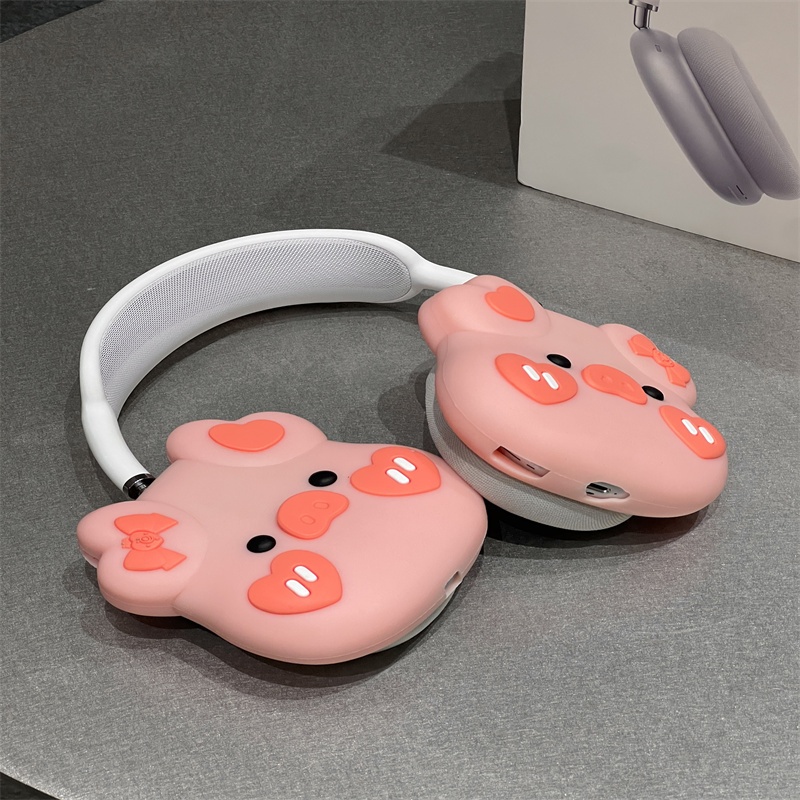 蘋果 Airpods Max 耳機套卡通保護套 Airpods Max 配件軟矽膠無線耳機