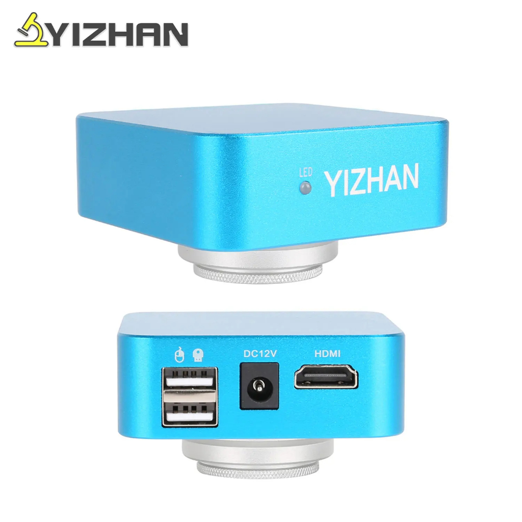 【YIZHAN】視訊顯微鏡CCD相機Sony-IMX335感測器48MP HDMI相容內建軟體滑鼠操作專業維修