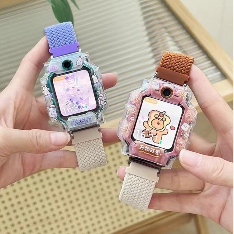 雙拼色適用小天才電話手錶Z9錶帶Z8配件Z7/Z6A/尼龍運動Z6兒童