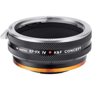 FUJIFILM K&f Concept 鏡頭卡口適配器,適用於佳能 EF 鏡頭卡口至富士 X 相機機身 EF-FX I