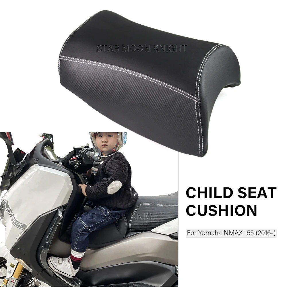 山葉 兒童小座椅適用於雅馬哈 NMAX155 N Max NMAX 155 2016-2024 摩托車踏板車前彎曲座墊油