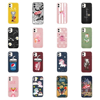 手機殼印有女性粉紅豹 iPhone 6 6s PIus 7/8/SE 2020 7 8PIus X XS XR XSMA
