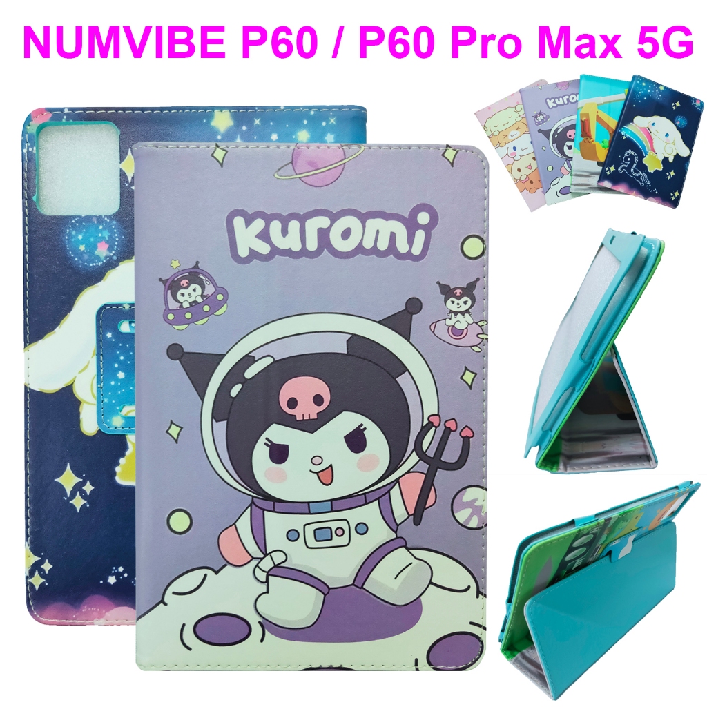 適用於 NUMVIBE P60 平板電腦 11 英寸 NUMVIBE P60 Pro Max 5G 通用外殼時尚彩繪可愛