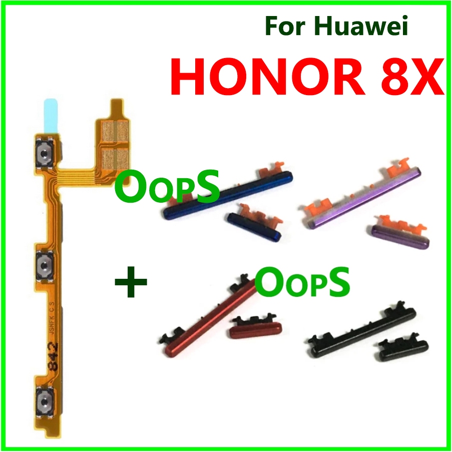 華為 全新電源開關音量按鈕 Flex 適用於 HUAWEI HONOR 8X 電源按鈕和音量鍵 Flex Ribbon
