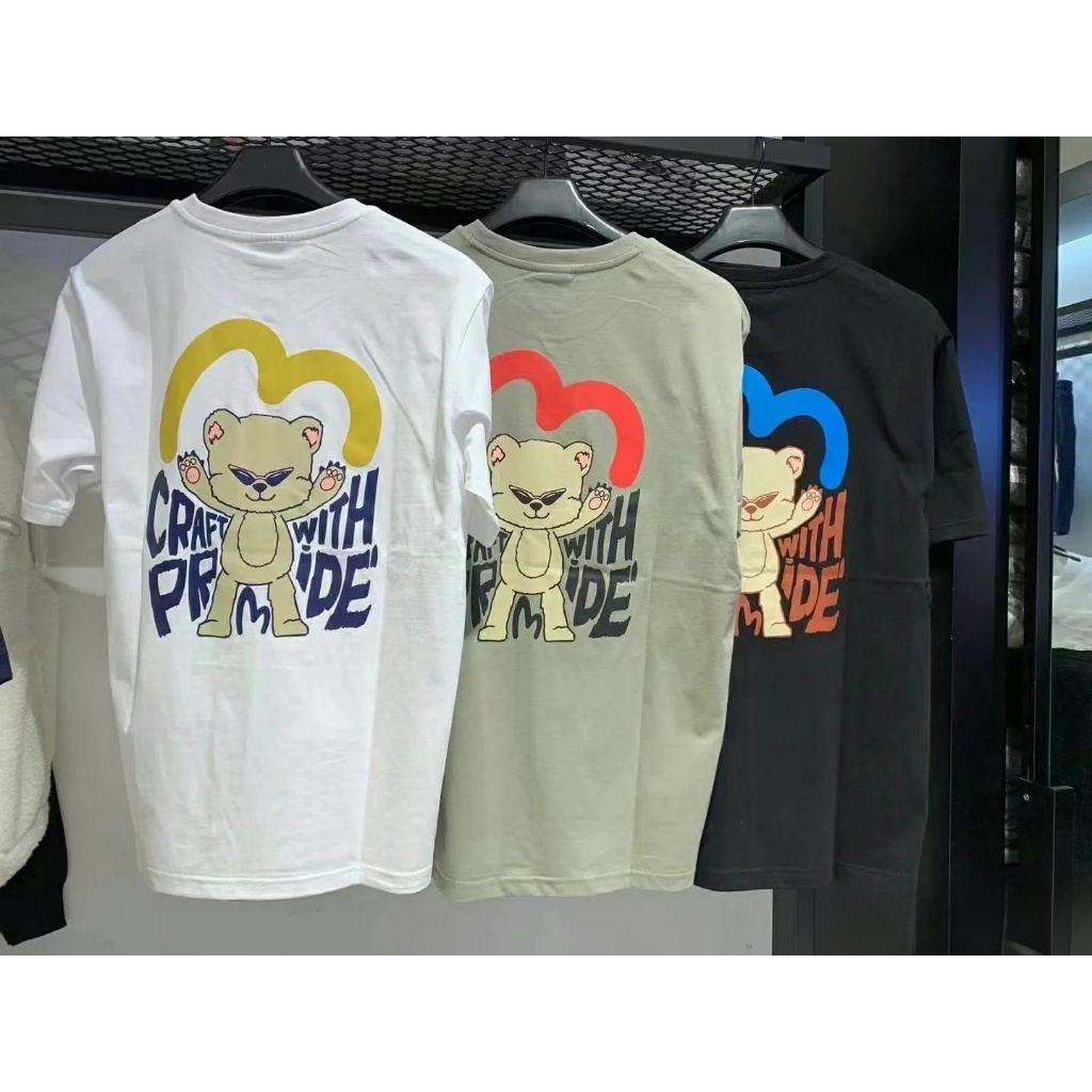 日本 Evisu 福神2024新款新創意印花標誌logo休閒圓領短袖T恤男女同款