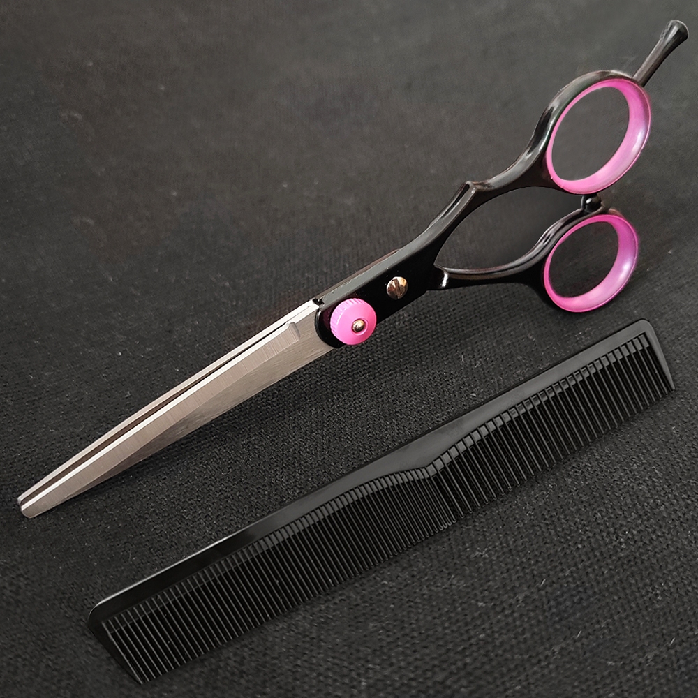 理髮剪刀 - 鋒利的邊緣理髮剪刀,帶梳子,非常鋒利的男士/女士/寵物理髮剪刀