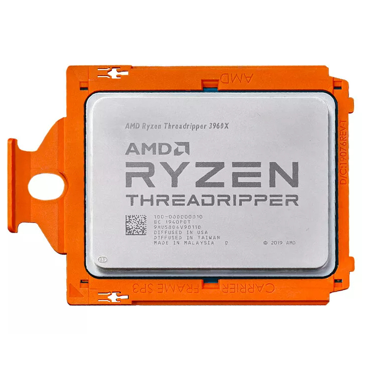 Amd Ryzen Threadripper 3960X 處理器 3.8GHz 24 核 CPU 高達 4.5GHz s