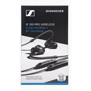森海塞爾 Sennheiser IE 100 PRO Wireless 入耳式藍牙監聽耳機 (黑色)(平行進口)