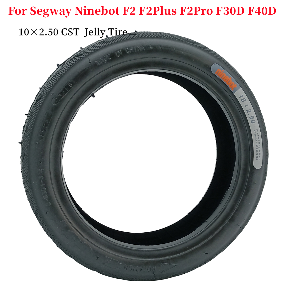 原裝 10x2.5 輪胎適用於 Segway Ninebot F2 F2 Plus F2 Pro 電動滑板車 CST 輪
