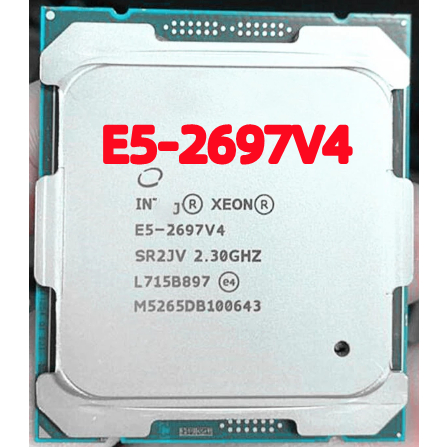 Yzx至強e5-2697v4 E5-2697 V4 2697V4 E5 2697 V4 SR2JV 2.30GHz 18