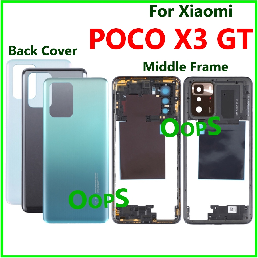 XIAOMI 小米 POCO X3 GT POCOPHONE x3gt LCD 中框擋板後殼蓋電池後蓋