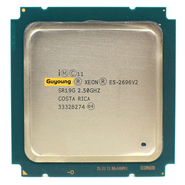 Yzx至強e5 2696 V2 2696v2 E5-2696v2 E5-2696 V2 CPU處理器2.5GHz 12核