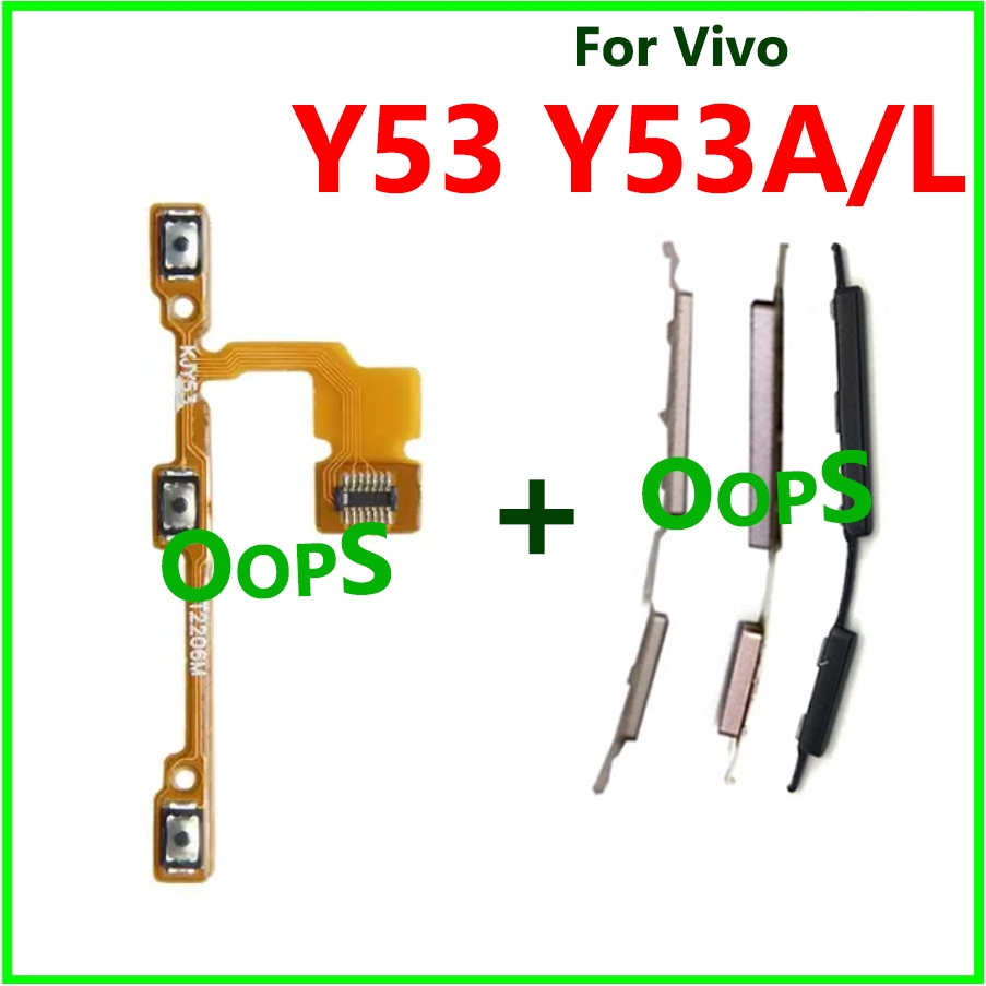 Vivo Y53 Y53A Y53L 側鍵音量調高調低按鈕排線的開關電源音量 Flex