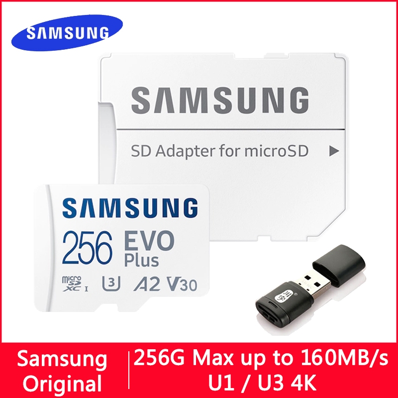 三星（Samsung） TF（Micro SDXC）存儲卡 128GB 升級版EVO內存卡含SD適配器， U3 4K V