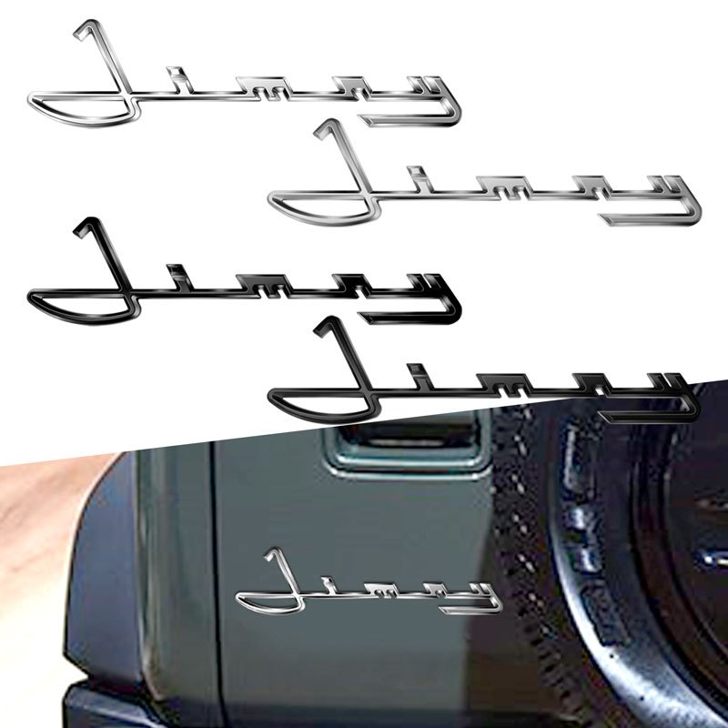 SUZUKI 犀牛犀牛吉姆尼徽章汽車後備箱車身貼紙貼花標誌配件適用於鈴木吉姆尼 4WD 越野 JB43 JB74 JB6