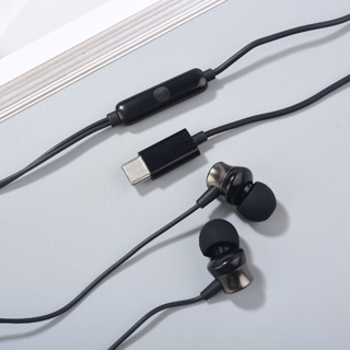 MOTOROLA 原裝摩托羅拉 USB C 型耳機金屬耳機入耳式高保真耳機帶麥克風適用於 Moto Edge 20 30