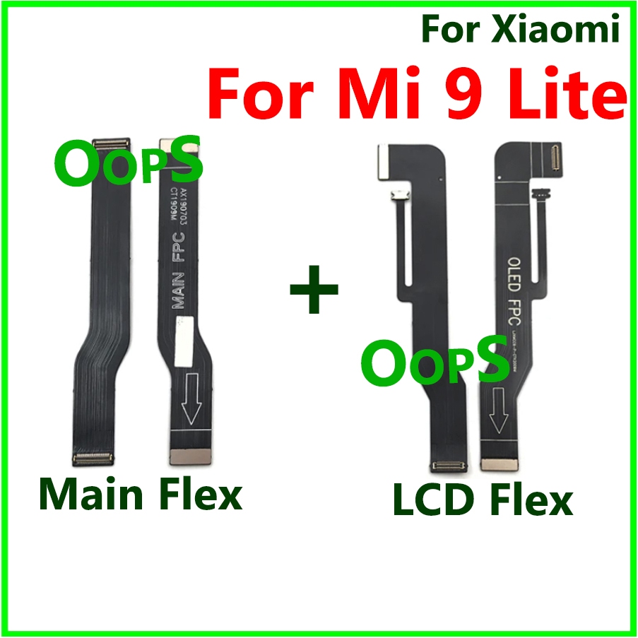 XIAOMI MI Lcd 顯示屏主板連接排線適用於小米 Mi 9 Lite 主板 OLED FPC 連接器 CC9 M