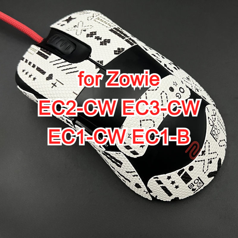 Zowie EC2-CW EC3-CW EC1-CW EC1-B 滑鼠專用貼紙  遊戲滑鼠皮膚 滑鼠側貼 防汗握墊防刮膜