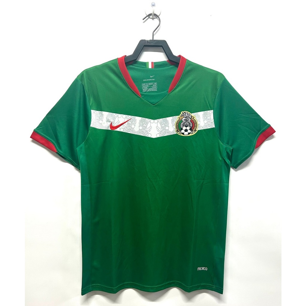 2006 墨西哥球衣足球男式複古襯衫