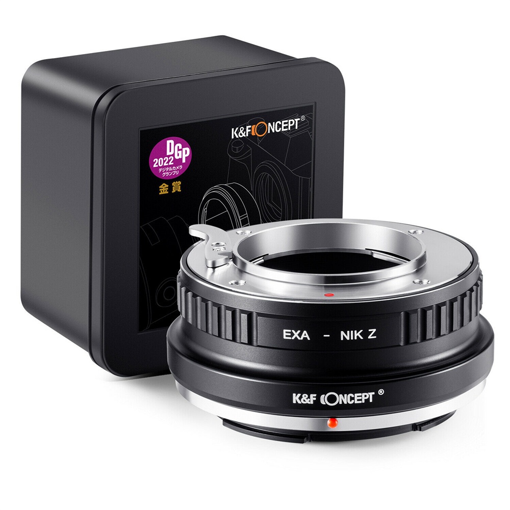 K&amp;f Concept 手動鏡頭適配器,適用於 Exakta 鏡頭至尼康 Z 卡口 Z6 Z7 相機