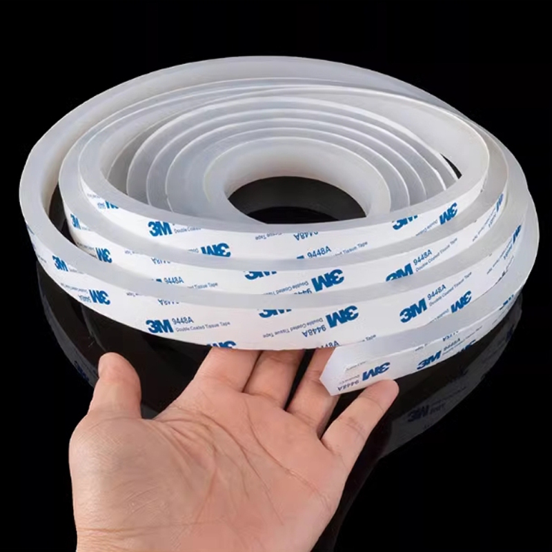 自粘矽橡膠密封條白色耐高溫防水矽膠條防滑密封墊片