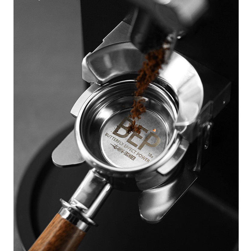 【品質現貨】咖啡配件 咖啡用品 MHW轟炸機BEP蝴蝶粉碗 雙層粉碗58mm通用VST意式咖啡機配件辣媽