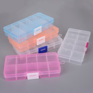 可調節插槽塑膠首飾盒收納盒工藝首飾收納盒耳環戒指盒小紙盒包裝