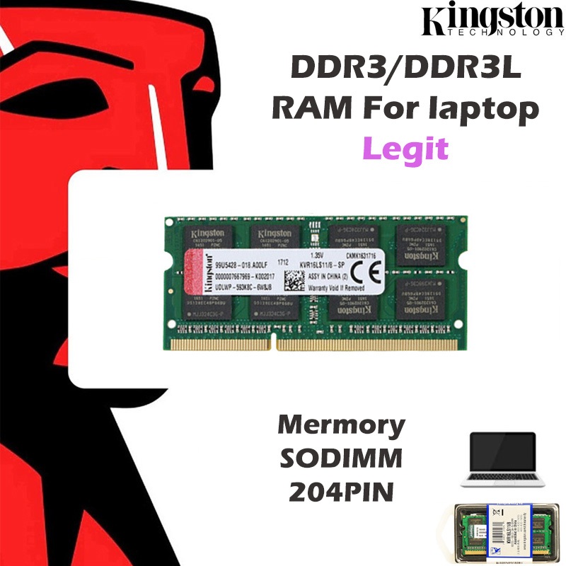 筆記本電腦內存 DDR3 DDR3L 2GB 4GB 8GB 1066/1333/1600MHz PC3/PC3L 12